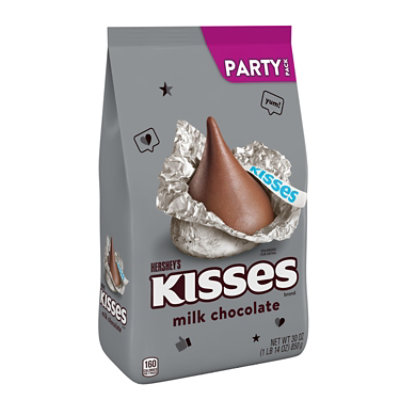 Hershey's Kisses Milk Chocolate Candy Party Pack - 30 Oz. - Image 1