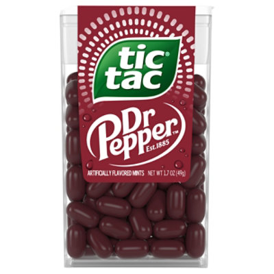 Tic Tac Dr Pepper Mints Single Pack 1.7oz - 1.7 OZ - Image 2