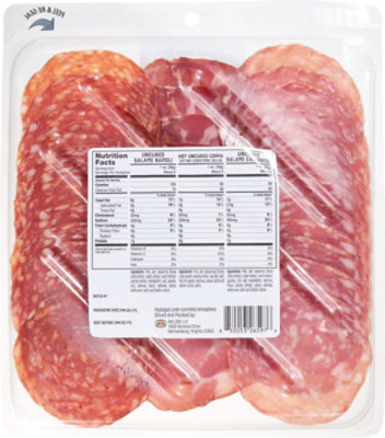 Negroni Spicy Trio Uncured Salame Napoli Hot Uncured Coppa Uncured Salame Calabrese - 6 OZ - Image 5