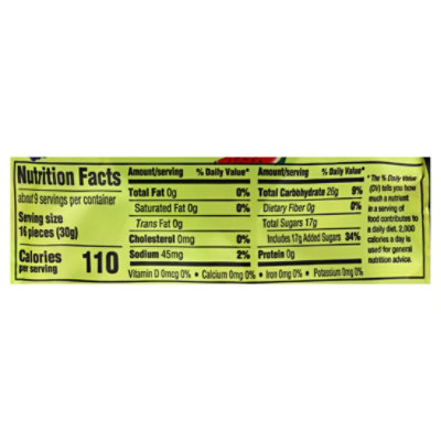 Mike And Ike 10oz Mega Mix Sour Stand Up Bag - 10 OZ - Image 3