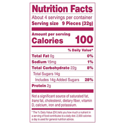 True To Fruit Farm Fresh Berries 5 Oz. Peg Bag - 5 OZ - Image 3