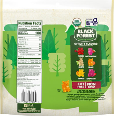 Black Forest Organic Gummy Forest Friends - 18 Oz - Image 5