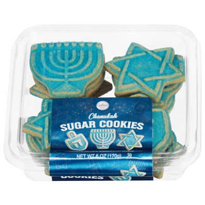 Cookies United Chanukah Sugar Cookies - 6 OZ - Image 1