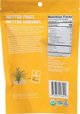 Mavuno Harvest Dried Fruit Pineapple 6 Oz - 6.00 OZ - Image 5