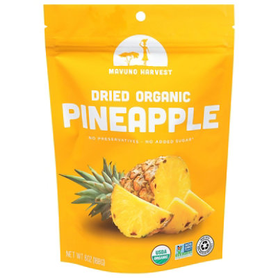 Mavuno Harvest Dried Fruit Pineapple 6 Oz - 6.00 OZ - Image 1