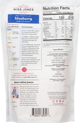 Miss Jones Blueberry Mix Gluten Free 12.35oz - 12.35 OZ - Image 5