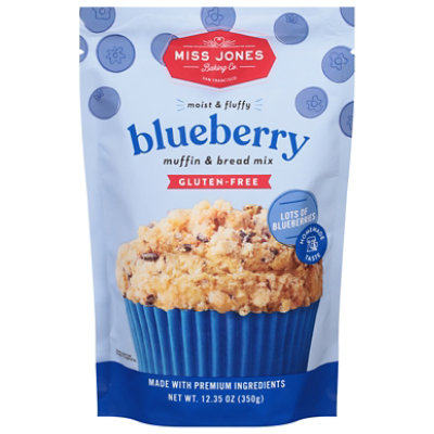 Miss Jones Blueberry Mix Gluten Free 12.35oz - 12.35 OZ - Image 1