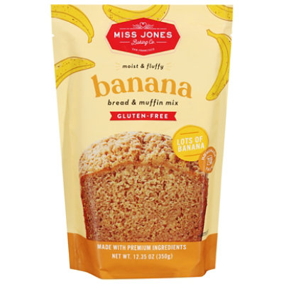 Miss Jones Banana Mix Gluten Free 12.35oz - 12.35 OZ - Image 2