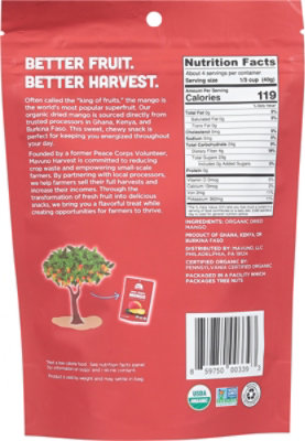 Mavuno Harvest Dried Fruit Mango 6 Oz - 6.00 OZ - Image 5
