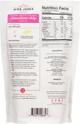 Miss Jones Chocolate Chip Cookie Gluten Free 13oz - 13 OZ - Image 5