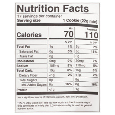 Miss Jones Chocolate Chip Cookie Gluten Free 13oz - 13 OZ - Image 3