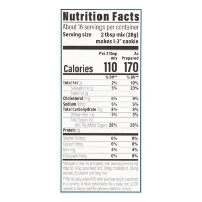 My Better Batch Chocolate Chunk Cookie 16oz - 16 OZ - Image 3