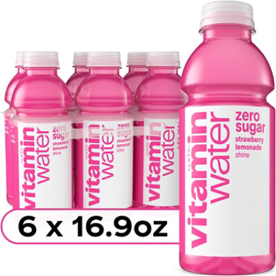 Vitaminwater Zero Sugar Shine 6-16.9fz - 6-16.9 FZ - Image 1