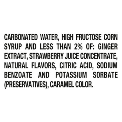 Canada Dry Fruit Splash Strawberry 12-12fz - 12-12 FZ - Image 4