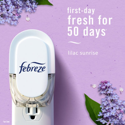Febreze Plug Scented Oil Refills, Lilac Sunrise - 2-.87 Fl. Oz. - 2-.87 FZ - Image 4