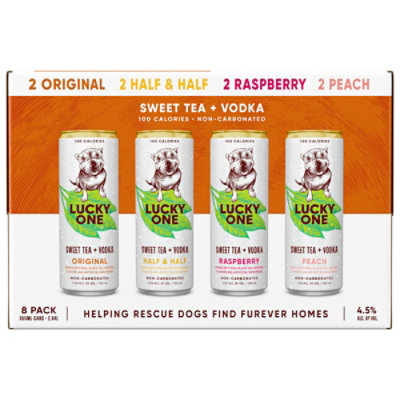 Lucky One Vodka Iced Tea 8pk - 8-355ML - Image 4