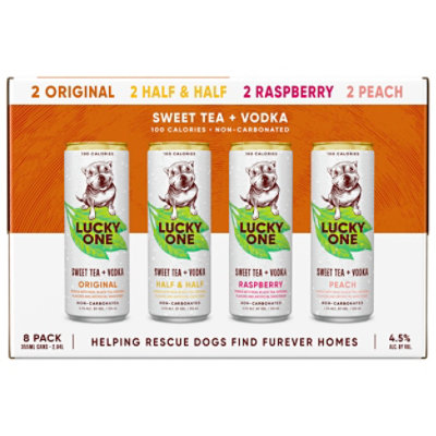 Lucky One Vodka Iced Tea 8pk - 8-355ML - Image 5