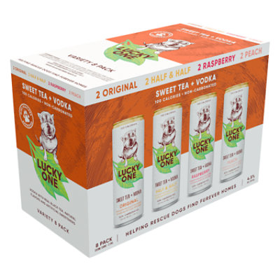 Lucky One Vodka Iced Tea 8pk - 8-355ML - Image 1