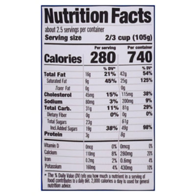 Kellogg's Pop-tarts Frosted Brown Sugar Cinnamon Ice Cream, 14 Fz - 14 FZ - Image 3