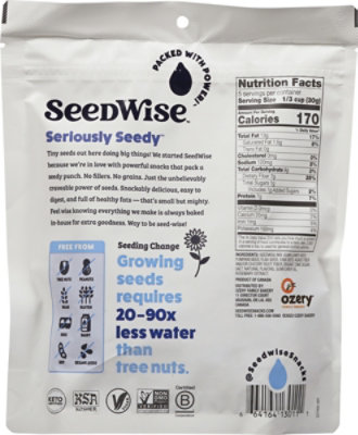 Ozery Super Seed Crunch Sweet/salty 5.3 Oz - 5.3 OZ - Image 6