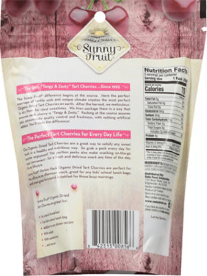 Sunny Fruit Dried Fruit Og2 Tart Cherry 3.5 Oz - 3.5 OZ - Image 5