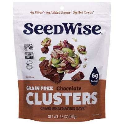 Ozery Super Seed Crunch Chocolate/baked Clusters 5.3 Oz - 5.3 OZ - Image 2