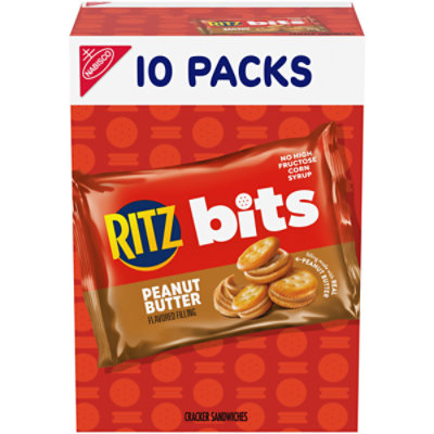 Ritz Bits Peanut Butter 10oz - 10 OZ - Image 1