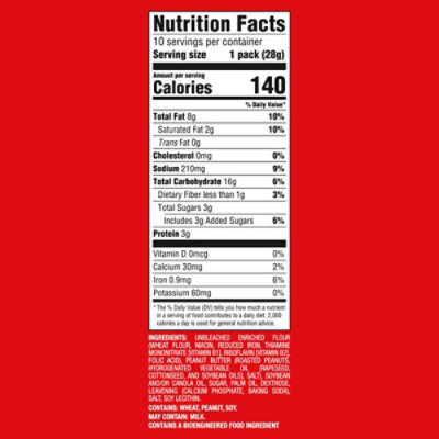 Ritz Bits Peanut Butter 10oz - 10 OZ - Image 4