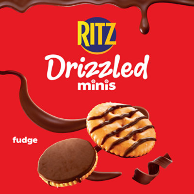 Ritz Minis Drizzled Fudge 9oz - 9 OZ - Image 2