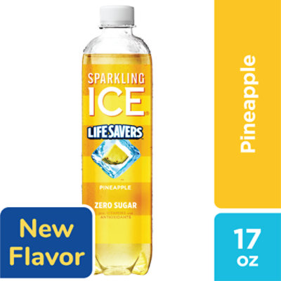 Sparkling Ice Life Savers Pineapple 17fz - 17 FZ - Image 1