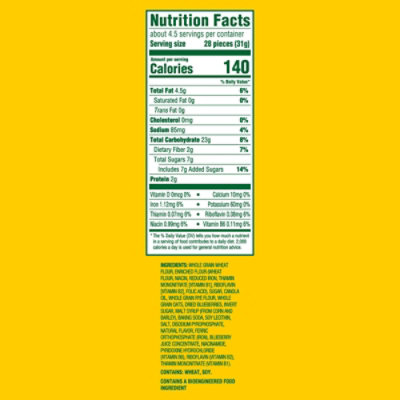 Belvita Blueberry Crunchy Bites - 5 Oz - Image 4