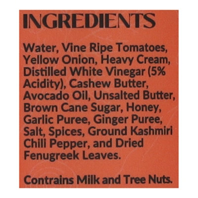 Twist Foods Sauce Simmer Butter Masala - 12OZ - Image 4