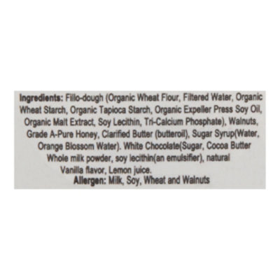 Maya Gourmet Petite Dark Chocolate Lebanese Baklava - 4 OZ - Image 5