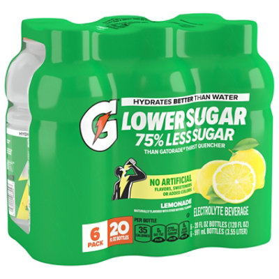 Gatorade Lower Sugar Thirst Quencher Sport Drink Lemonade - 6-20 Fl. Oz. - Image 2