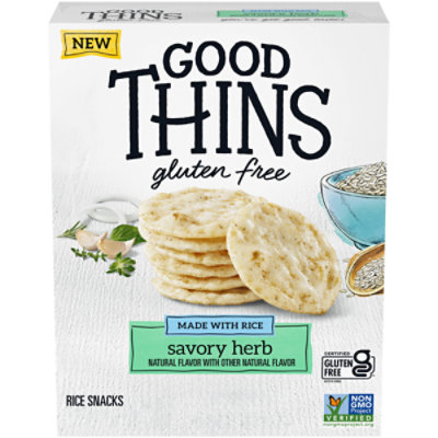 Good Thins Savory Herb 3.5oz - 3.5 OZ - Image 1