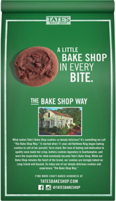 Tates Cookies Soft Baked Double Chocolate Chip 8oz - 8 OZ - Image 5