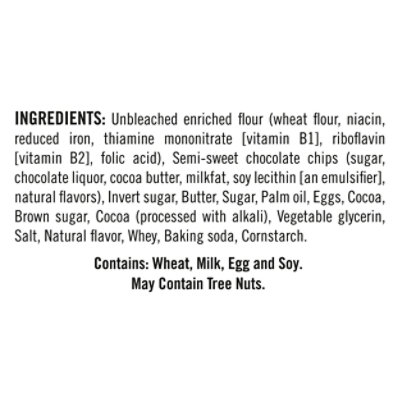 Tates Cookies Soft Baked Double Chocolate Chip 8oz - 8 OZ - Image 4