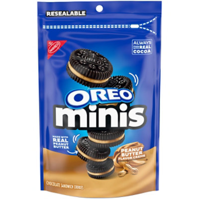 Oreo Minis Peanut Butter Cookies - 8 Oz - Image 1