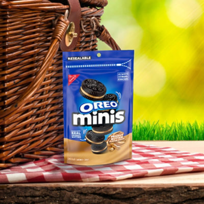 Oreo Minis Peanut Butter Cookies - 8 Oz - Image 3
