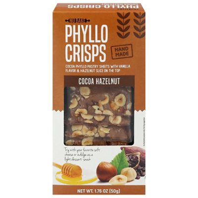 Nu Bake Phyllo Crisps Cocoa Nazelnut - 1.7 OZ - Image 2