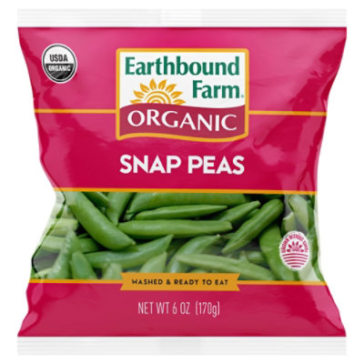 Peas Snap Organic - 6 OZ - Image 2
