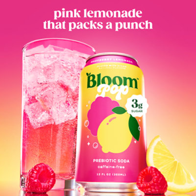 Bloom Pop Raspberry Lemonade 4-12fz - 4-12 FZ - Image 3