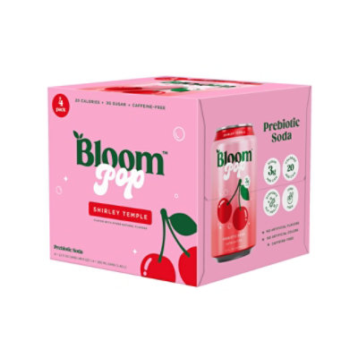 Bloom Pop Shirley Temple 4-12fz - 4-12 FZ - Image 1