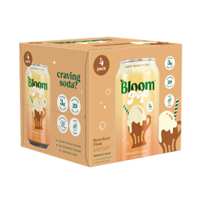 Bloom Pop Root Beer Float 4-12fz - 4-12 FZ - Image 1