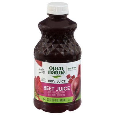 Open Nature Beet Juice 32 Fz - 32 FZ - Image 1