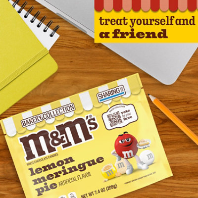 M&M's Lemon Meringue Pie Chocolate Candies - 7.4 Oz - Image 5