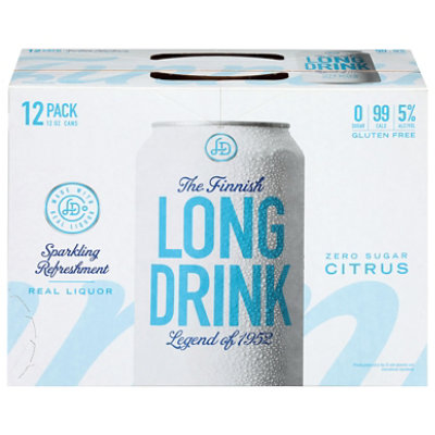 The Long Drink Company Zero Cocktail - 12-12 FZ - Image 1