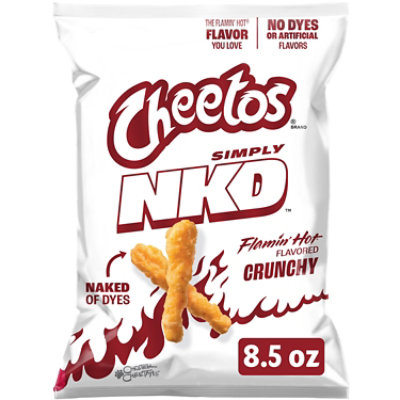 Cheetos Simply Naked Crunchy Flamin Hot 8.5oz - 8.5 OZ - Image 2
