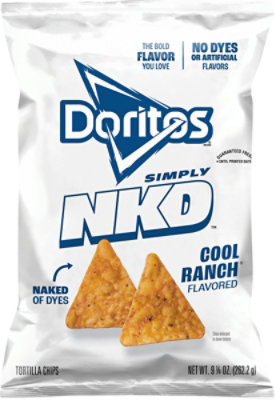 Doritos Simply Naked Cool Ranch 9.25oz - 9.25 OZ - Image 1