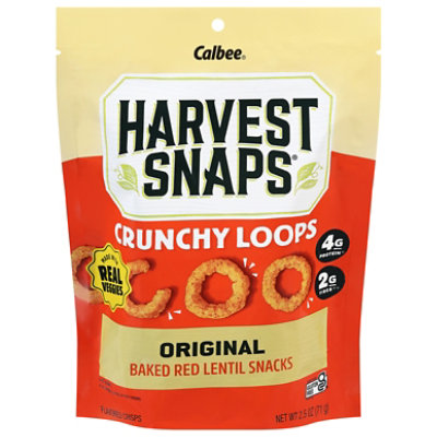 Harvest Snaps Crunchy Loops Original 2.5oz - 2.5 OZ - Image 2